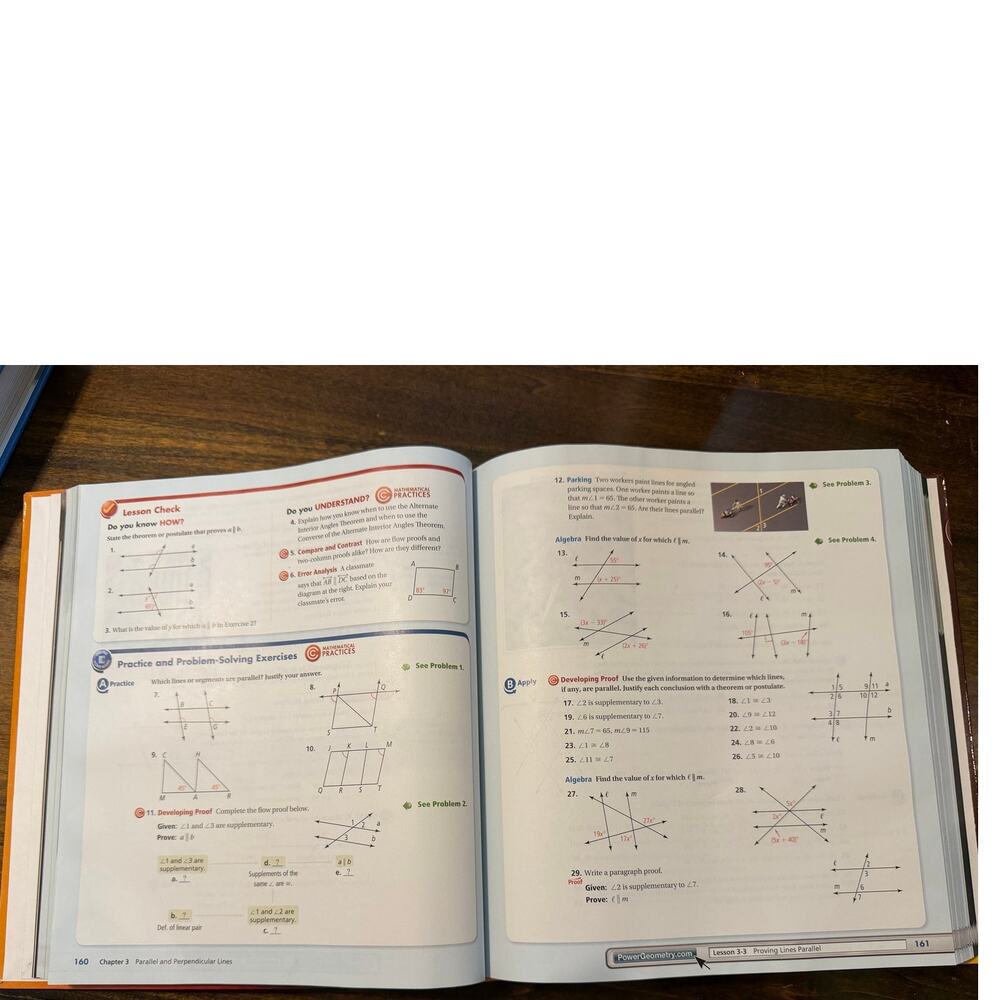 High School Math Geometry Student Edition Textbook Common Core - Picture 13 of 13
